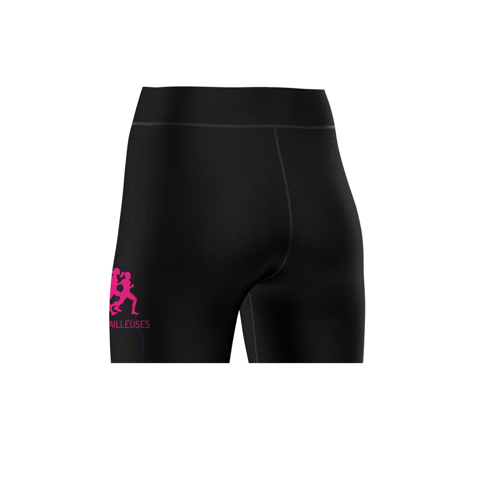 Short courte réversible Noir - Les Courailleuses
