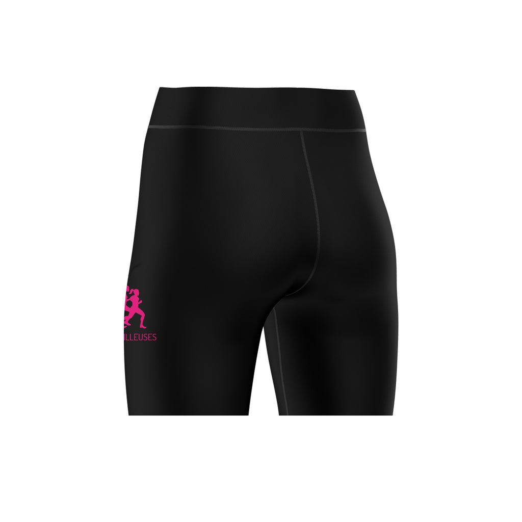 Short cuissard réversible Noir - Les Courailleuses