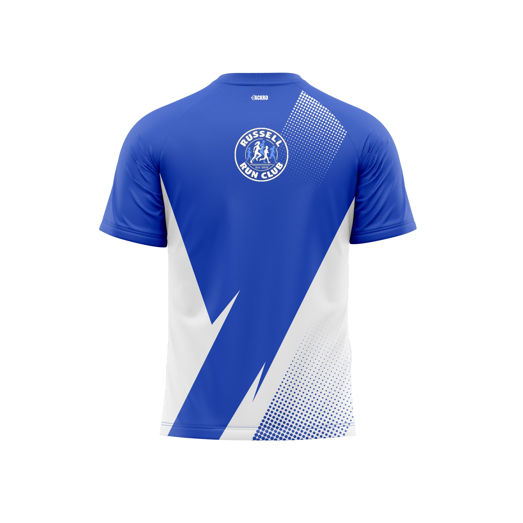 T-Shirt Performance - Bleu - Russell Run Club
