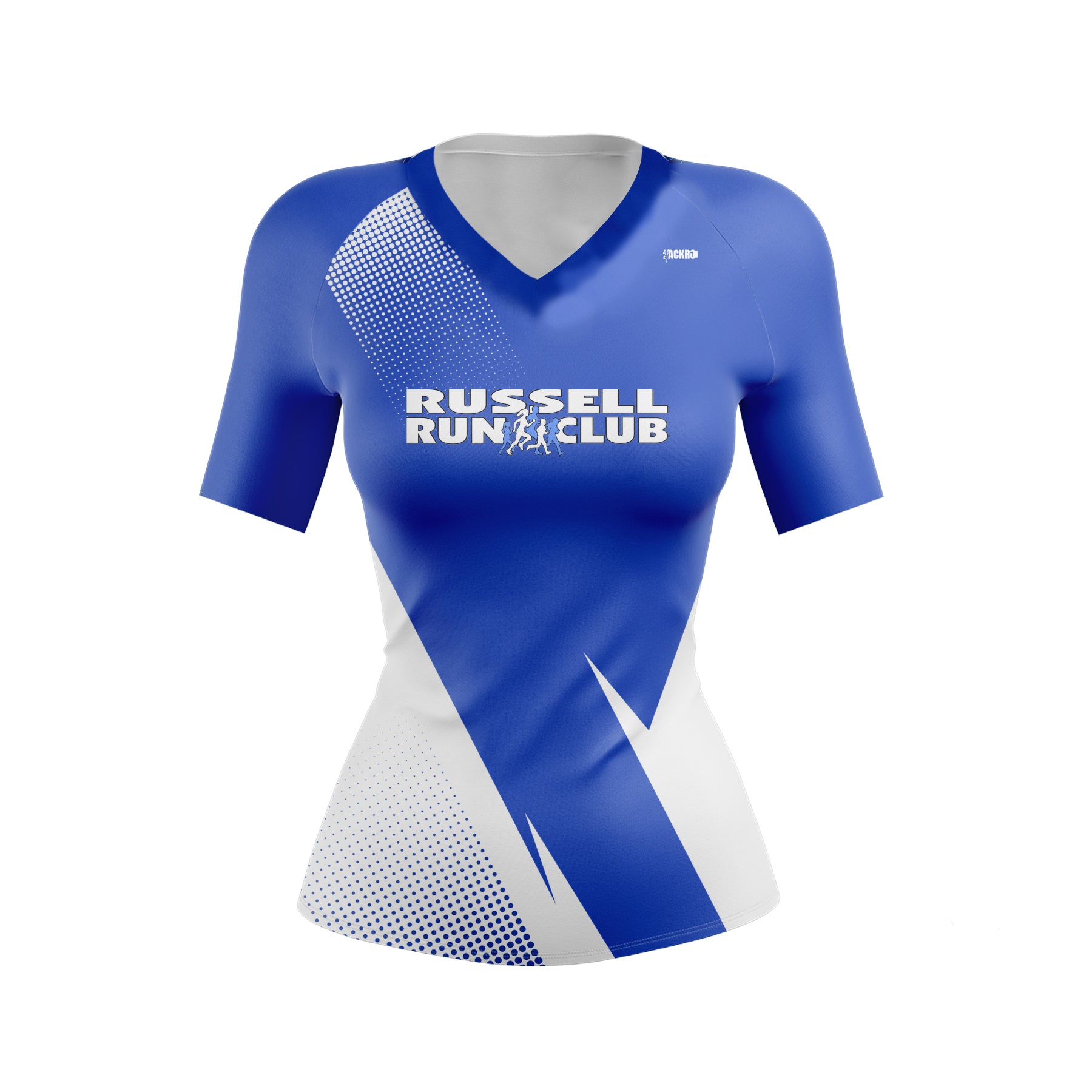 T-Shirt Performance - Bleu - Russell Run Club