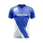 T-Shirt Performance - Bleu - Russell Run Club