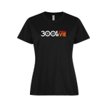 T-shirt coton Noir - 300 km pour la VIE