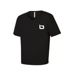 T-shirt noir col V - Logo B - Brioconcept