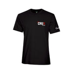 T-shirt noir d'équipe 2025 - Le Crux