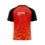 T-Shirt Performance - Orange -  Encadreurs seulement - 300 km pour la VIE