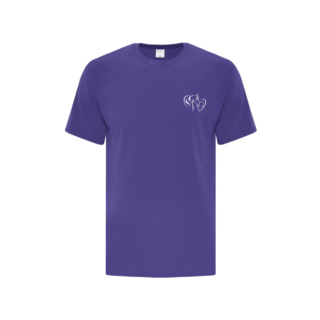 T-shirt coton Mauve - Harmony