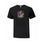 T-shirt coton noir - Nouveau logo - Sainte-Gertrude