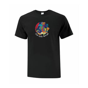 T-shirt coton noir - Nouveau logo - Sainte-Gertrude