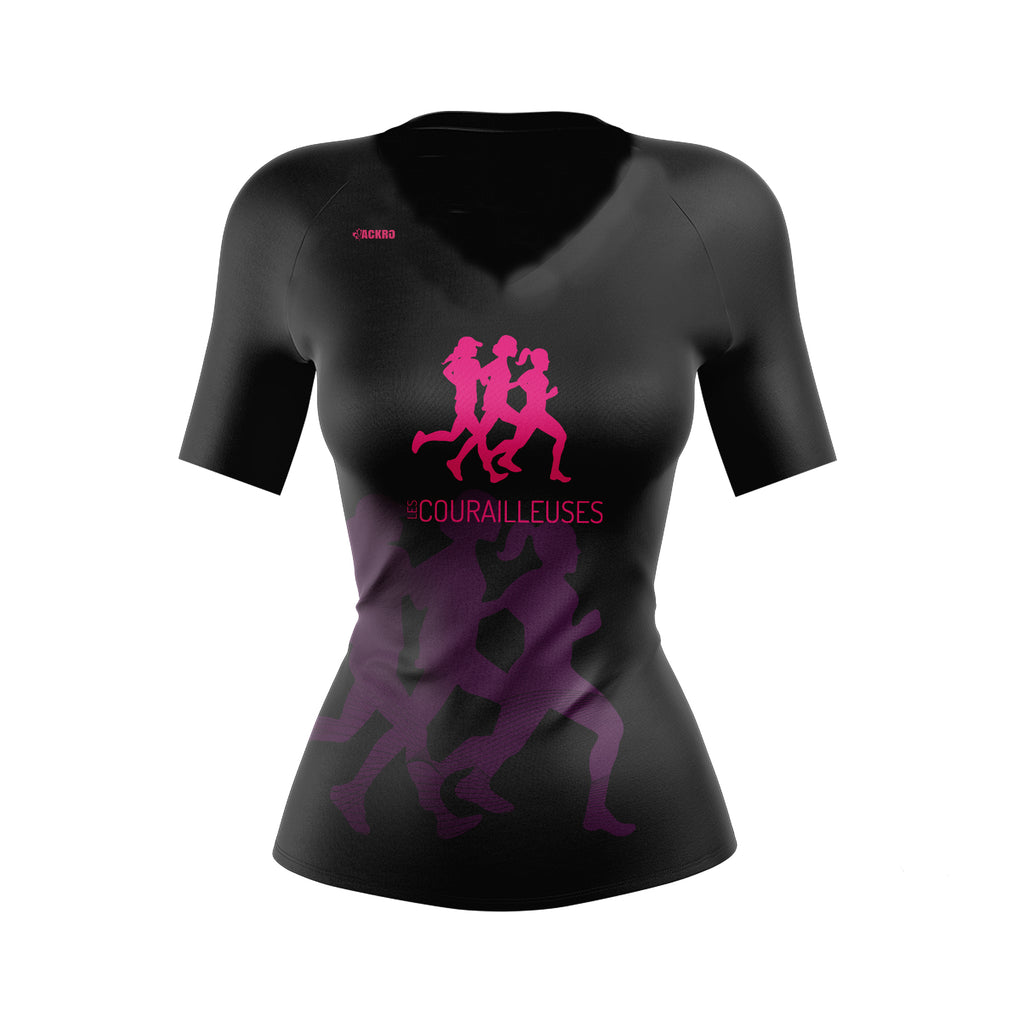T-Shirt Technique Noir - Les Courailleuses