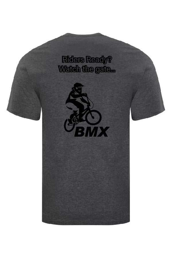 T-shirt gris foncé chiné - Cycle Max