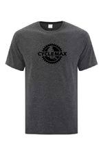 T-shirt gris foncé chiné - Cycle Max