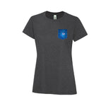 T-shirt à poche charbon chiné - Option 1 - Brioconcept