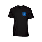 T-shirt à poche noir - Option 1 - Brioconcept