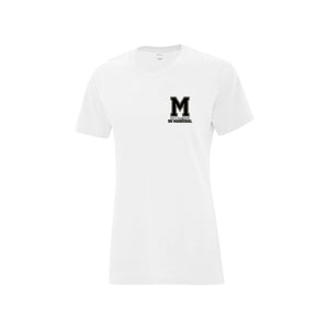 T-Shirt de coton blanc- École Maréchal