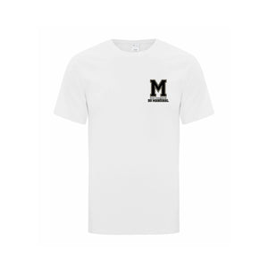 T-Shirt de coton blanc- École Maréchal