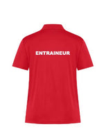 Polo Homme Rouge EXCLUSIF POUR LES ENTRAINEURS - Triathlon Laval