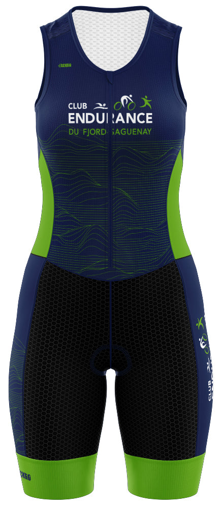 Trisuit sans manche- Club Endurance