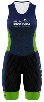 Trisuit sans manche- Club Endurance