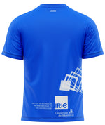 T-shirt bleu 120 BPM tissu Italien - IRIC