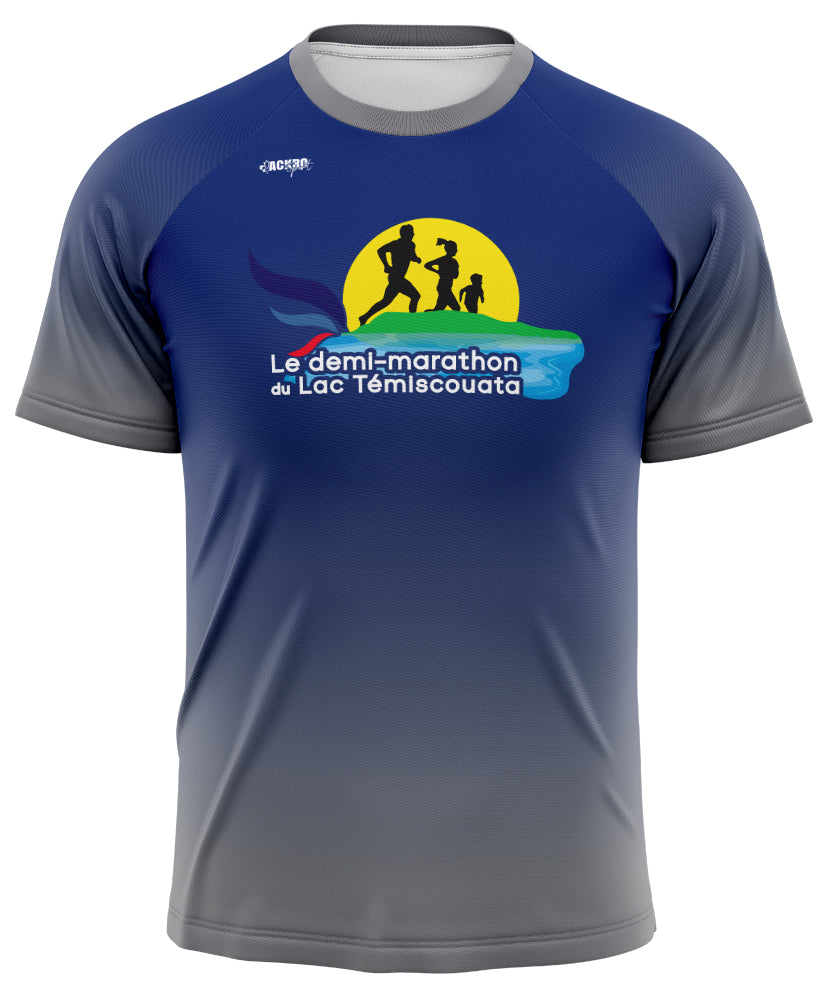 T-shirt tissu Italien Centoventi du demi-marathon- Fondation persévérance scolaire