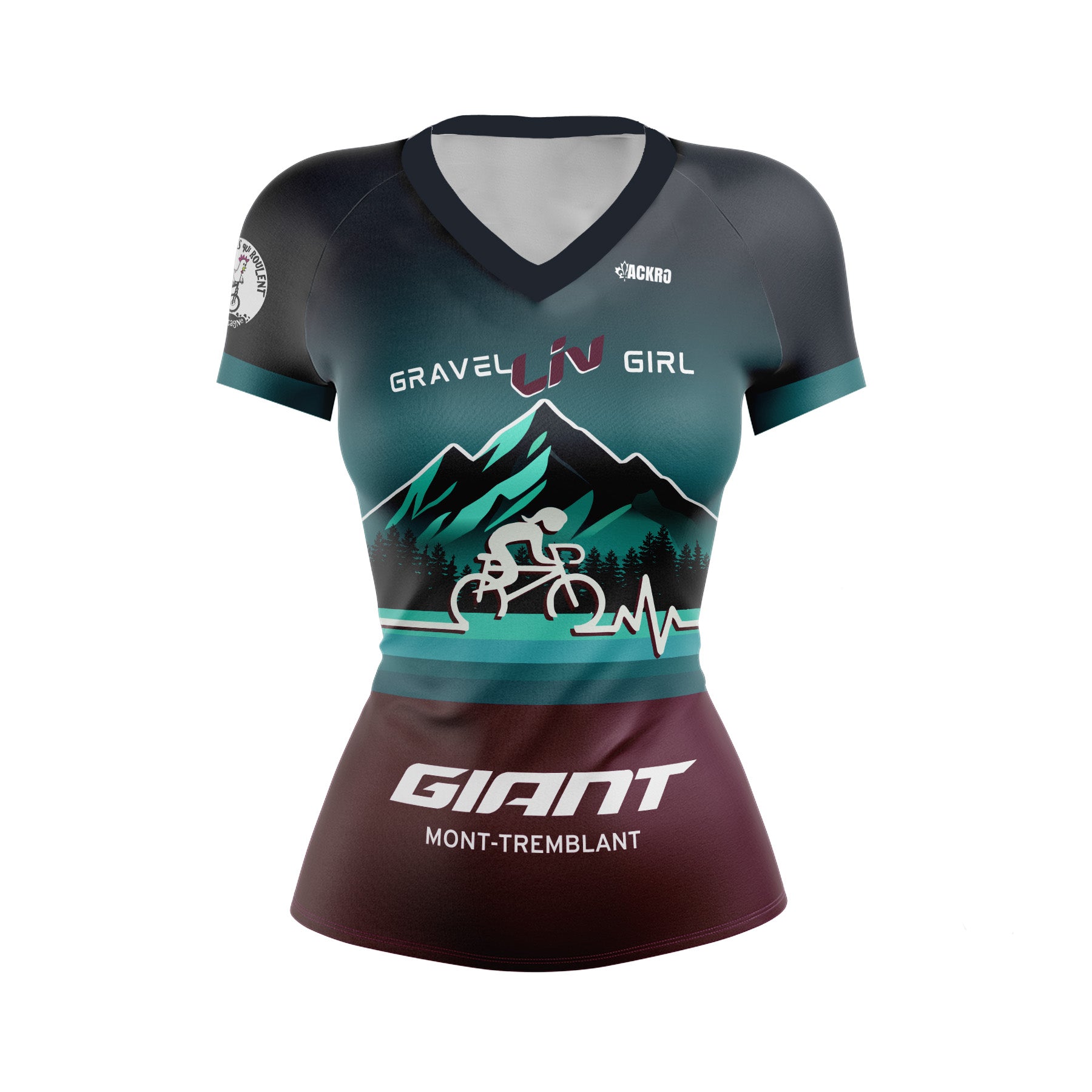 T-Shirt Performance - Gravel - Les Poules qui Roulent