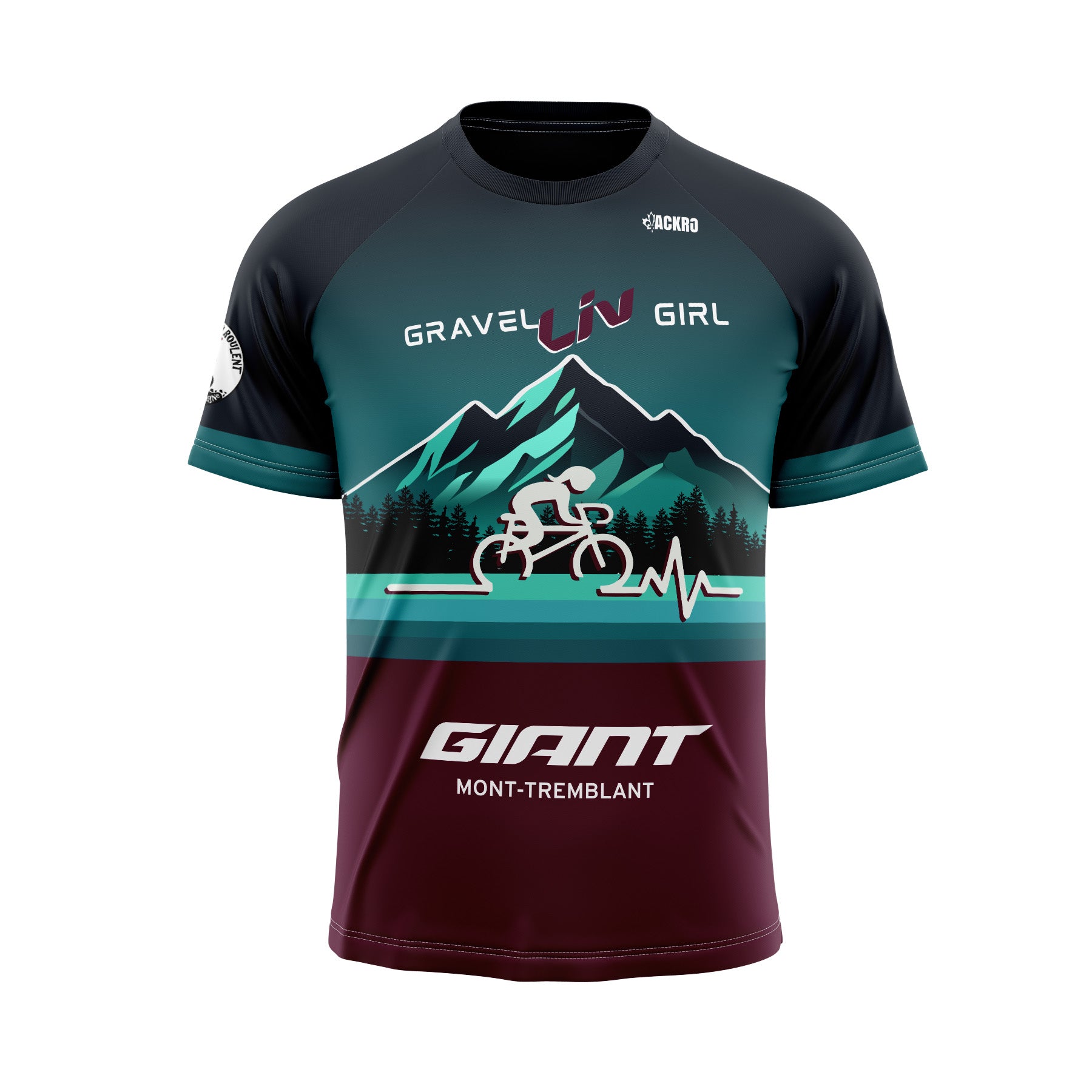 T-Shirt Performance - Gravel - Les Poules qui Roulent