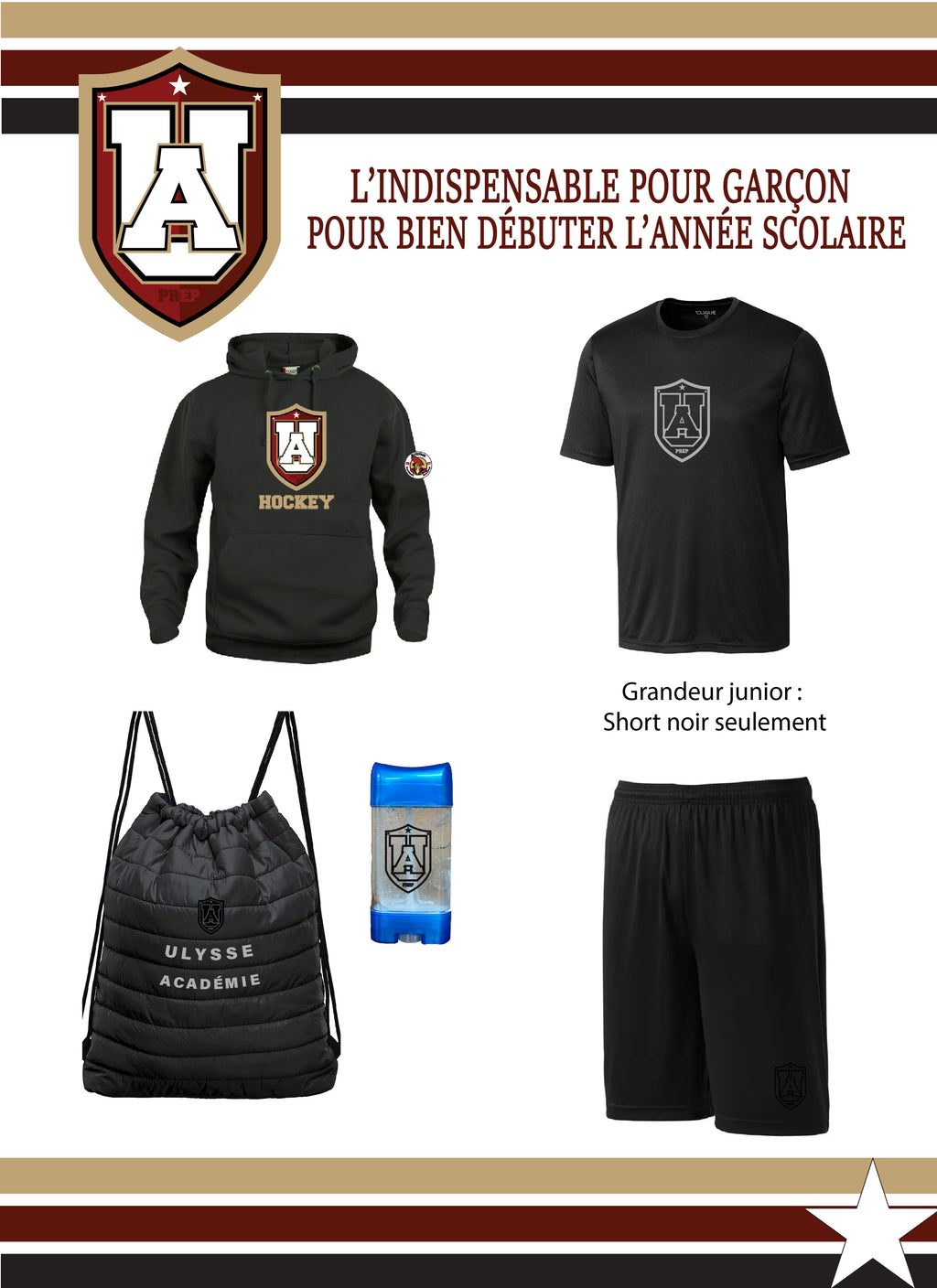 KIT GARÇON - Ulysse Académie