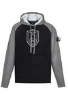 Kangourou performance - Noir et gris - Logo UA gris - Ulysse Académie
