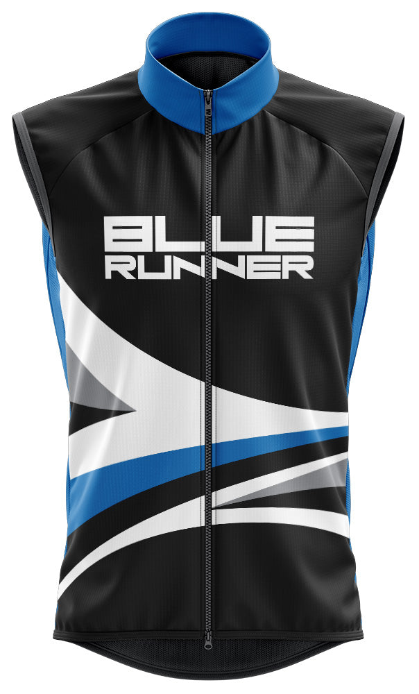 Veste coupe-vent sans manche  - Blue Runner