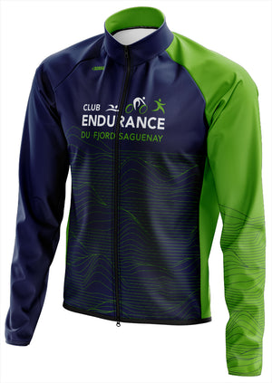 Veste imperméable 3 poches au dos - Club Endurance