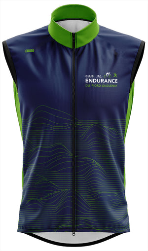 Veste coupe-vent sans manche  - Club Endurance