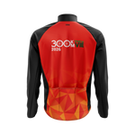 Veste imperméable 3 poches au dos - Orange - Encadreurs seulement - 300 km pour la VIE