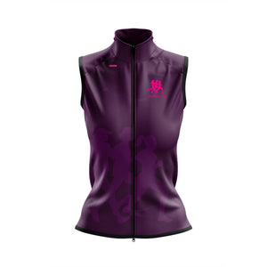 Veste coupe-vent sans manche Mauve - Les Courailleuses