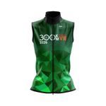 Veste coupe-vent sans manche - Vert - 300 km pour la VIE