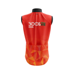Veste coupe-vent sans manche - Orange - Encadreurs seulement - 300 km pour la VIE