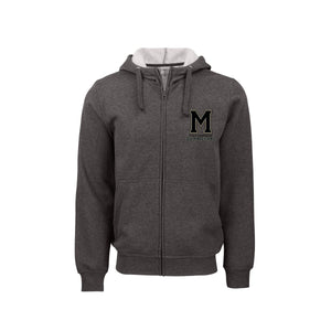 Veste en molleton anthracite - École Maréchal