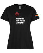 T-shirt coton Noir - Ville de Montréal