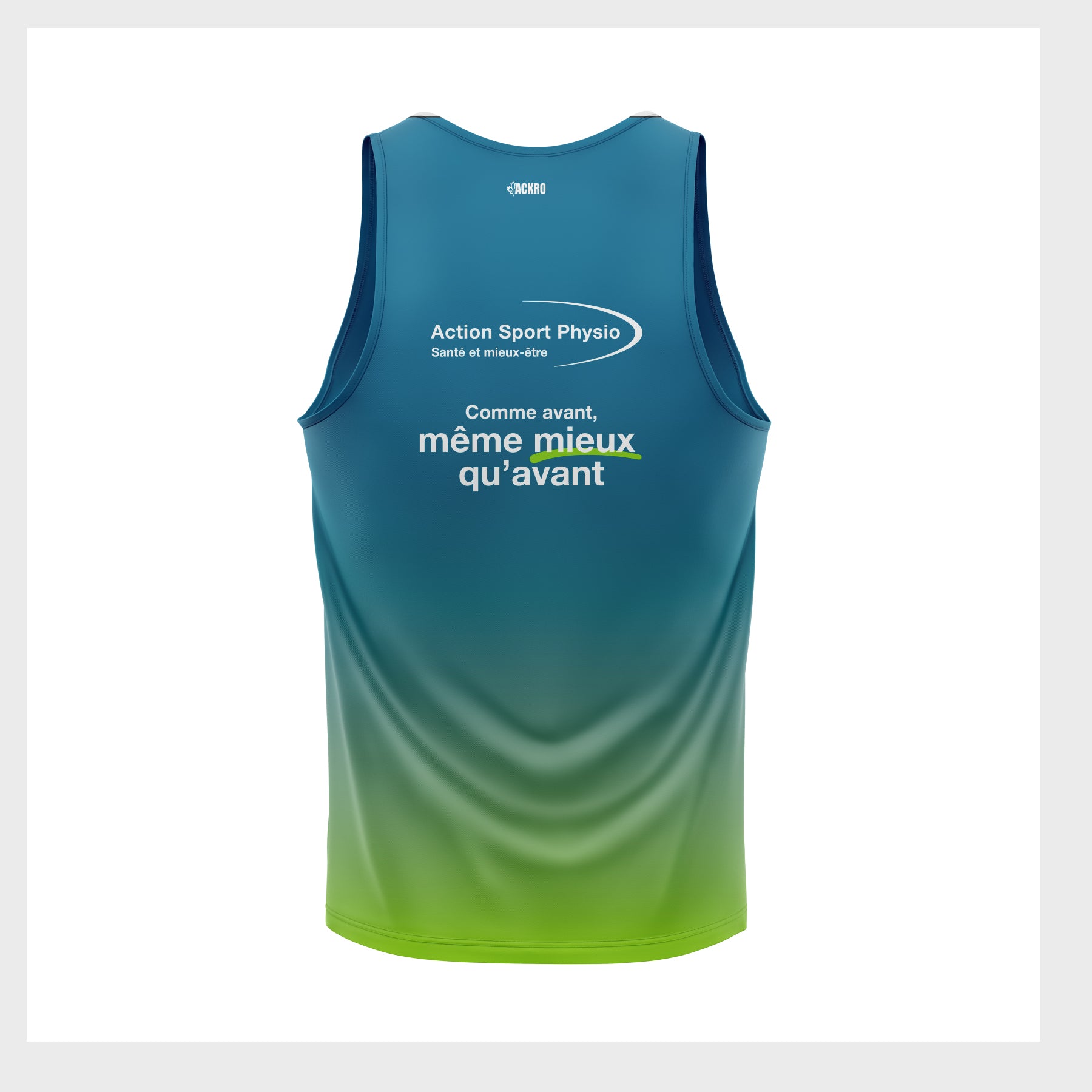 Camisole fitness - Action Sport Physio