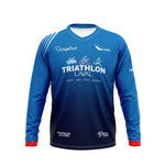 Chandail technique manche longue tissu Italien 2026 - Triathlon Laval