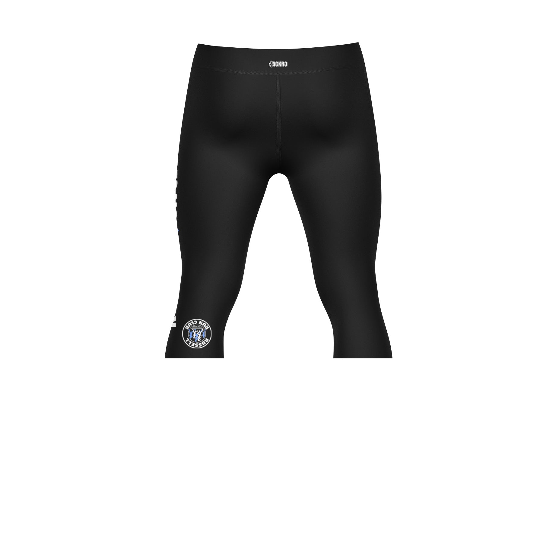 Legging 3/4 réversible - 1 poche - Noir - Russell Run Club