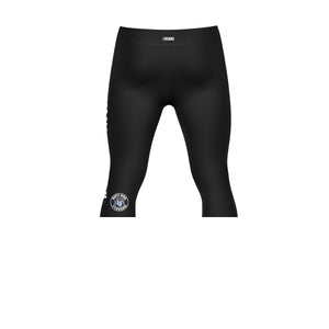 Legging 3/4 réversible - 1 poche - Noir - Russell Run Club