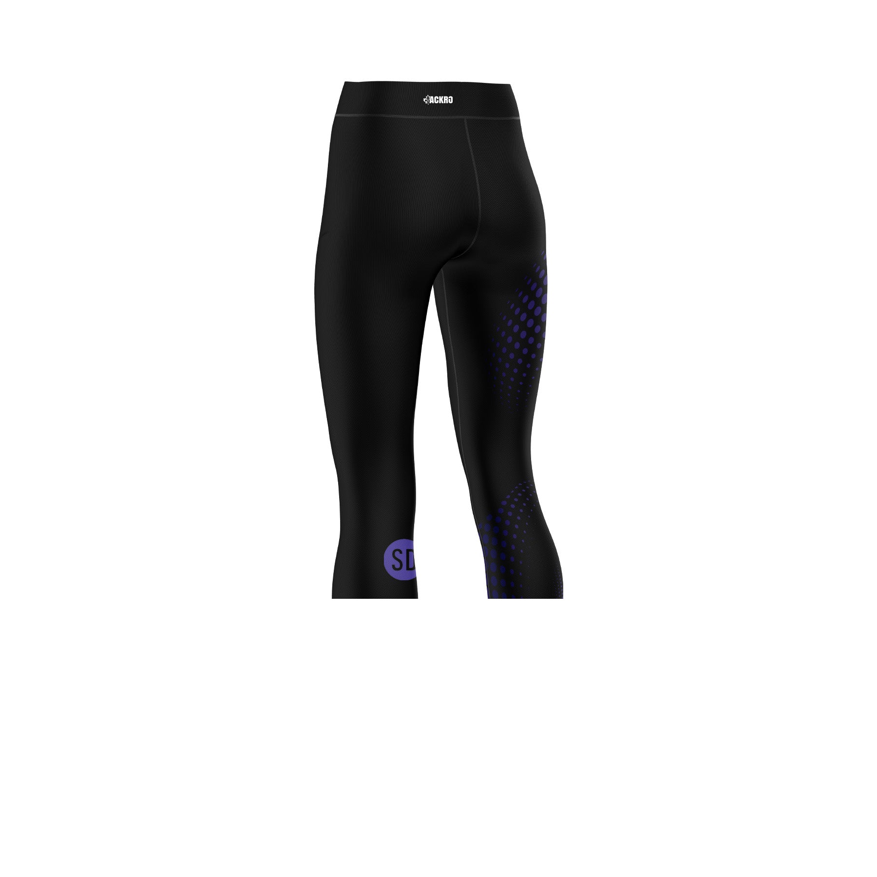 Legging  3/4 réversible noir et mauve - Siskinds Desmeules Avocats