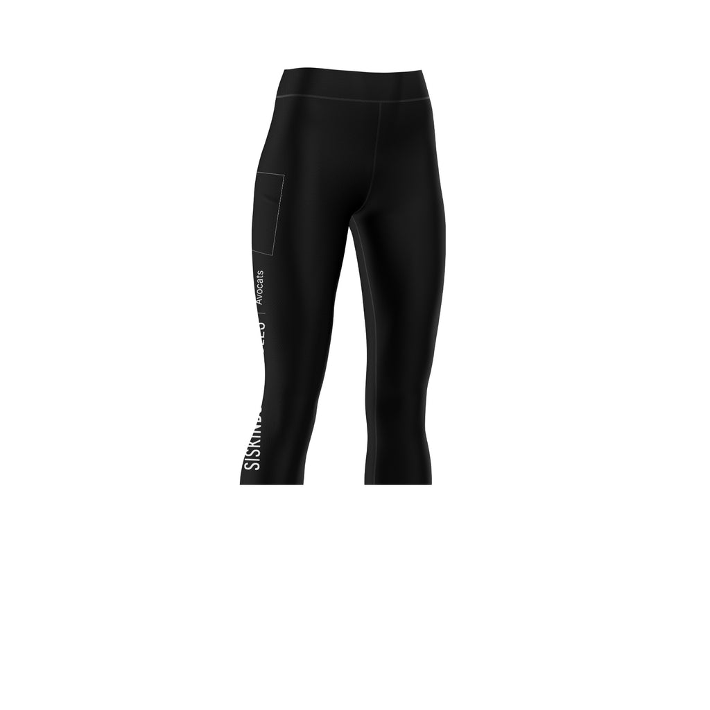 Legging  3/4 réversible noir  - Siskinds Desmeules Avocats