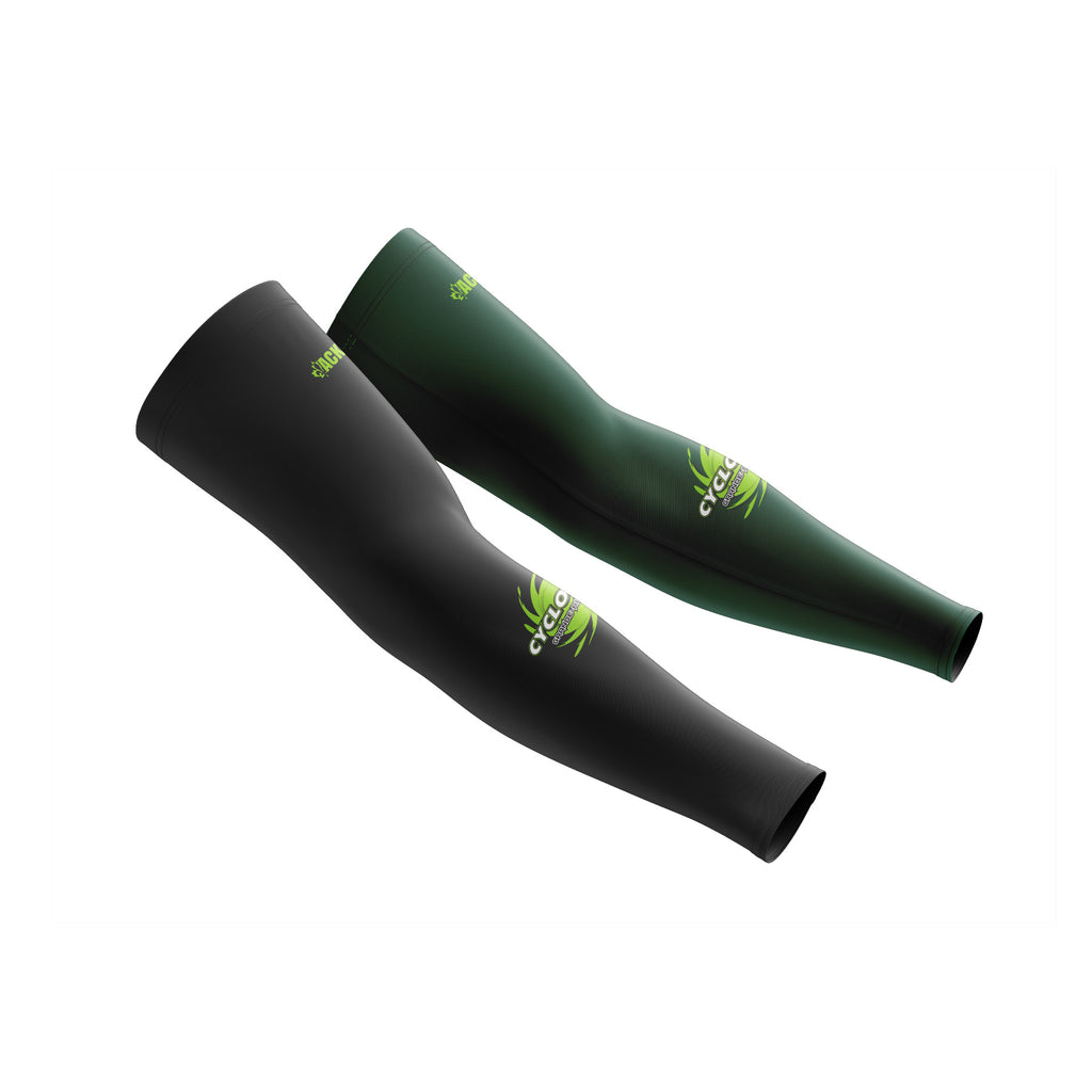 Volleyball manchettes Noir & Vert - CYCLONES