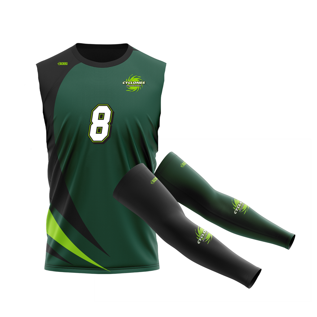 Volleyball  Combo - Camisoles Spike & Manchettes - CYCLONES