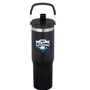 Bouteille d'eau 28 oz, logo sport bleu - ESNE