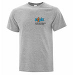 T-Shirt de coton chiné athlétique logo école - ESNE