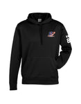 Nouveau Kangourou noir 100% Polyester - Orbite