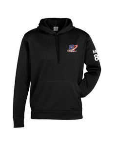 Nouveau Kangourou noir 100% Polyester - Orbite