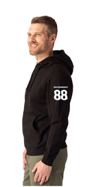 Nouveau Kangourou noir 100% Polyester - Orbite